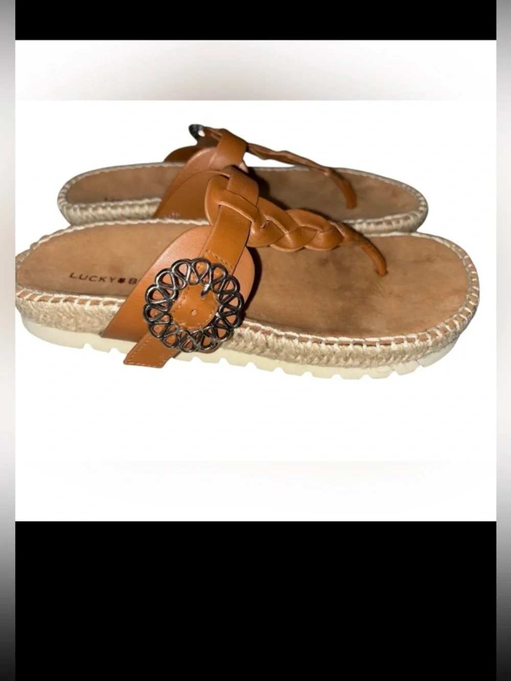 Lucky Brand Women's Libba Sandal Platform Size 7.5